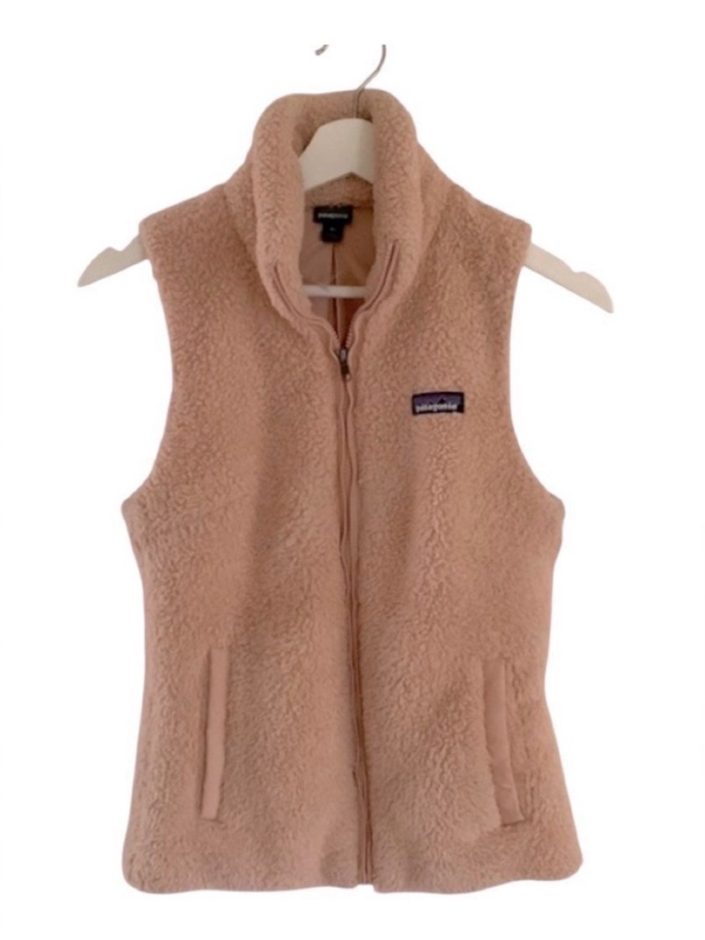 Patagonia Women's Los Gatos Fleece Vest (Pampas Tan) - S - Great Condition